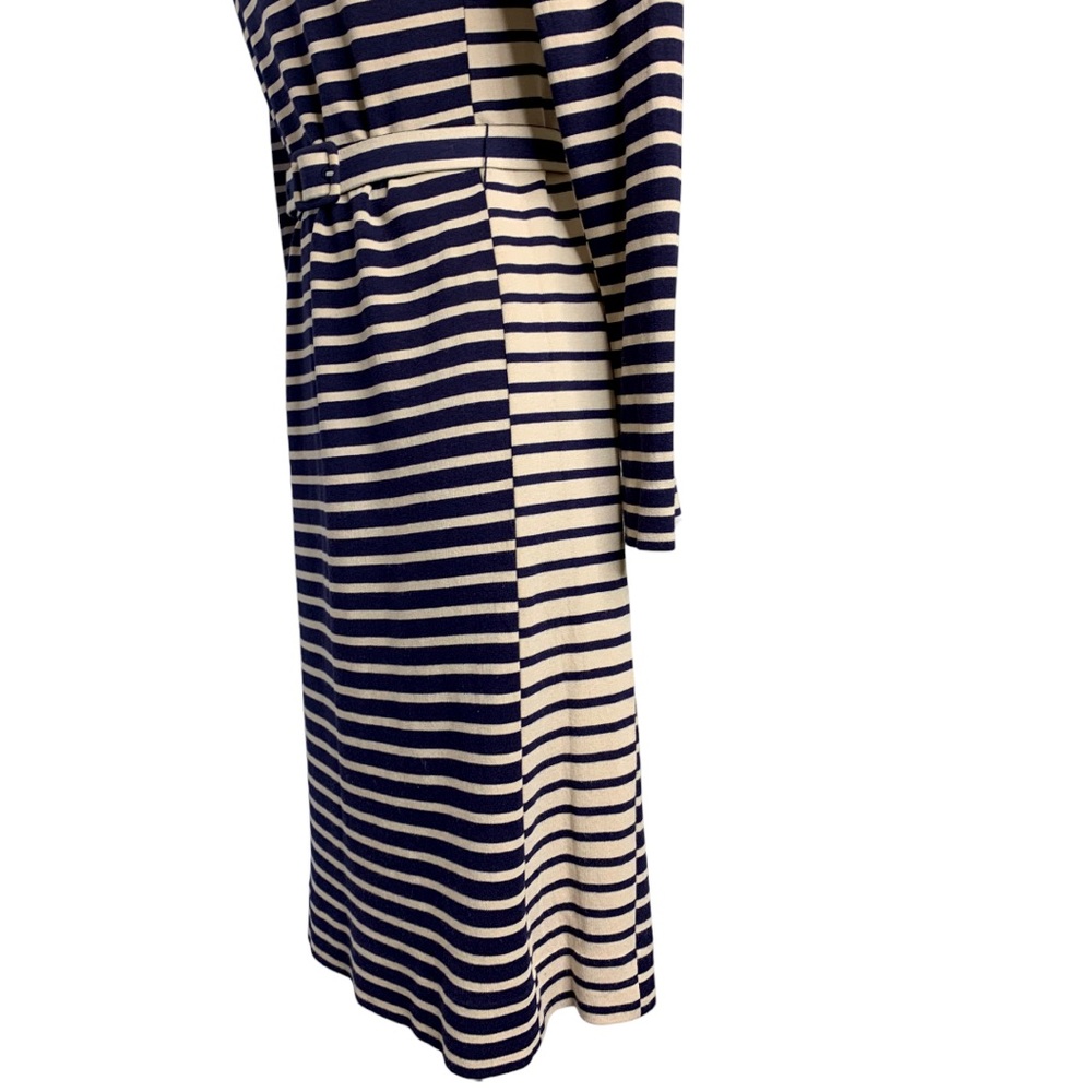 Tory Burch Callan Striped Long-Sleeve Dress Sz XS EUC - Picture 9 of 14